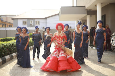 Linda Ejiofor and Ibrahim Suleiman traditional wedding photos