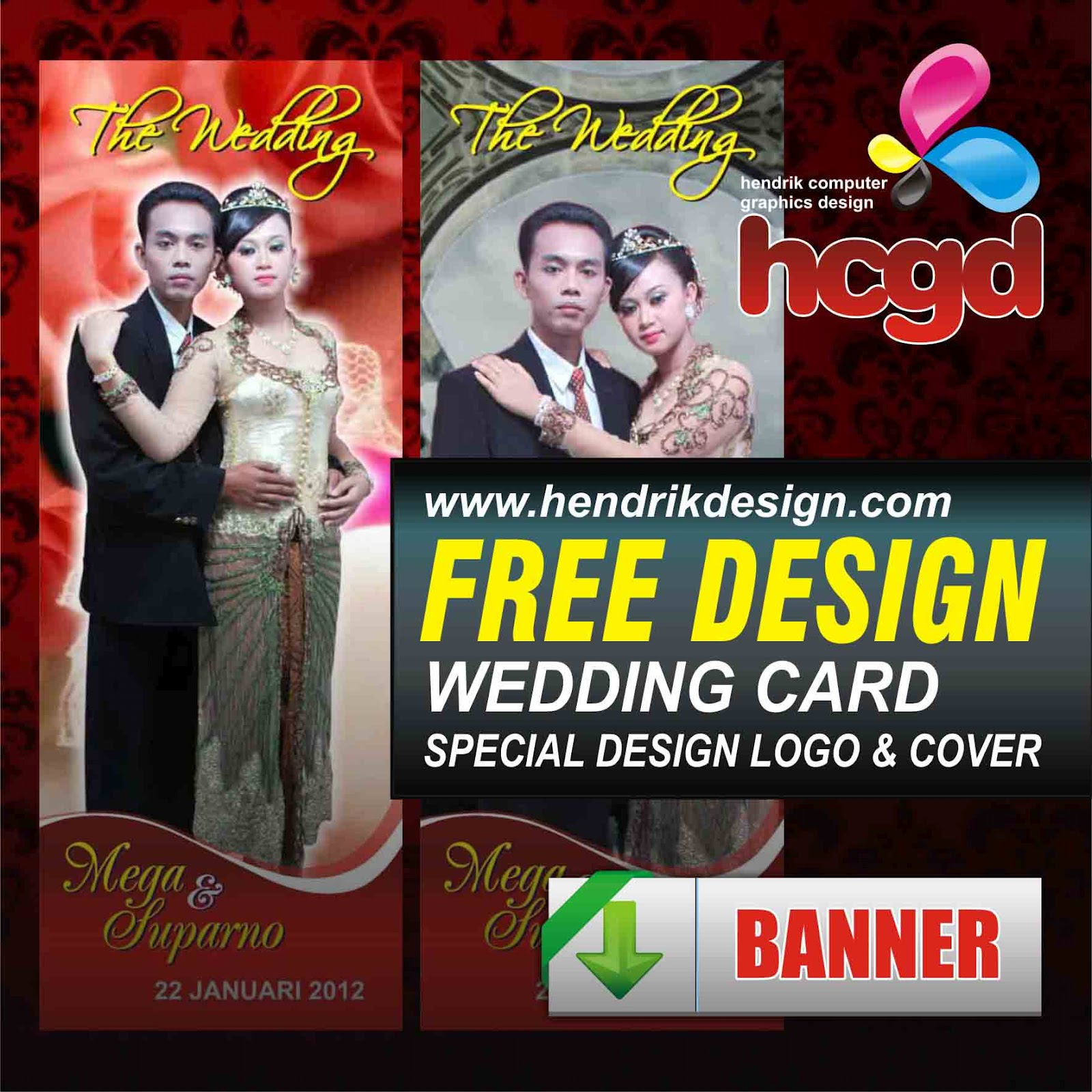Contoh Spanduk Banner Pernikahan