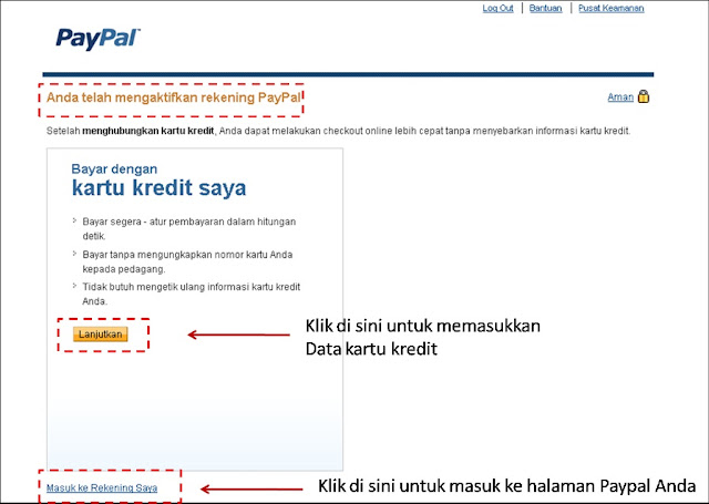 cara buat akun paypal 9