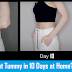 How to Get Flat Tummy in 10 Days at Home | Get a Flat Stomach in 10 Days at Home