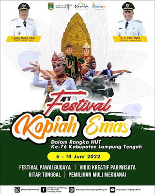 Festival Kopiah Emas Lampung Tengah Tahun 2022