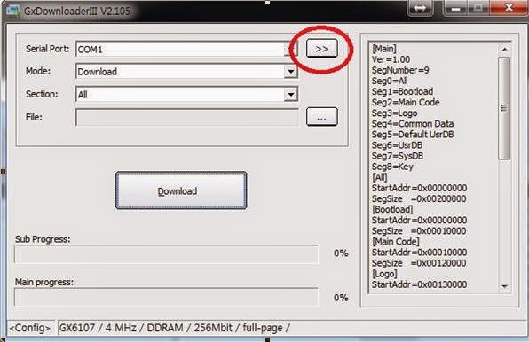 passo a passo para a atualizacao tocomsat TS 277 imagem 1