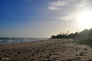 Indonesia beach. pantai krui pesisir barat
