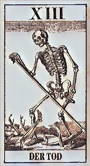 The Grim Reaper Tarot in homage to Monty Python
