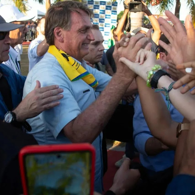 Bahia Farm Show recebe visita do presidente Jair Bolsonaro