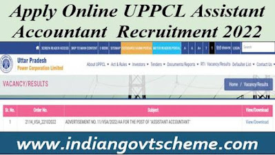 UPPCL Assistant Accountant  Recruitment