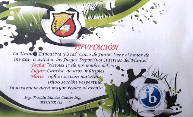 La Nueva Unidad Educativa Fiscal Cinco De Junio Periodismo Cinquino