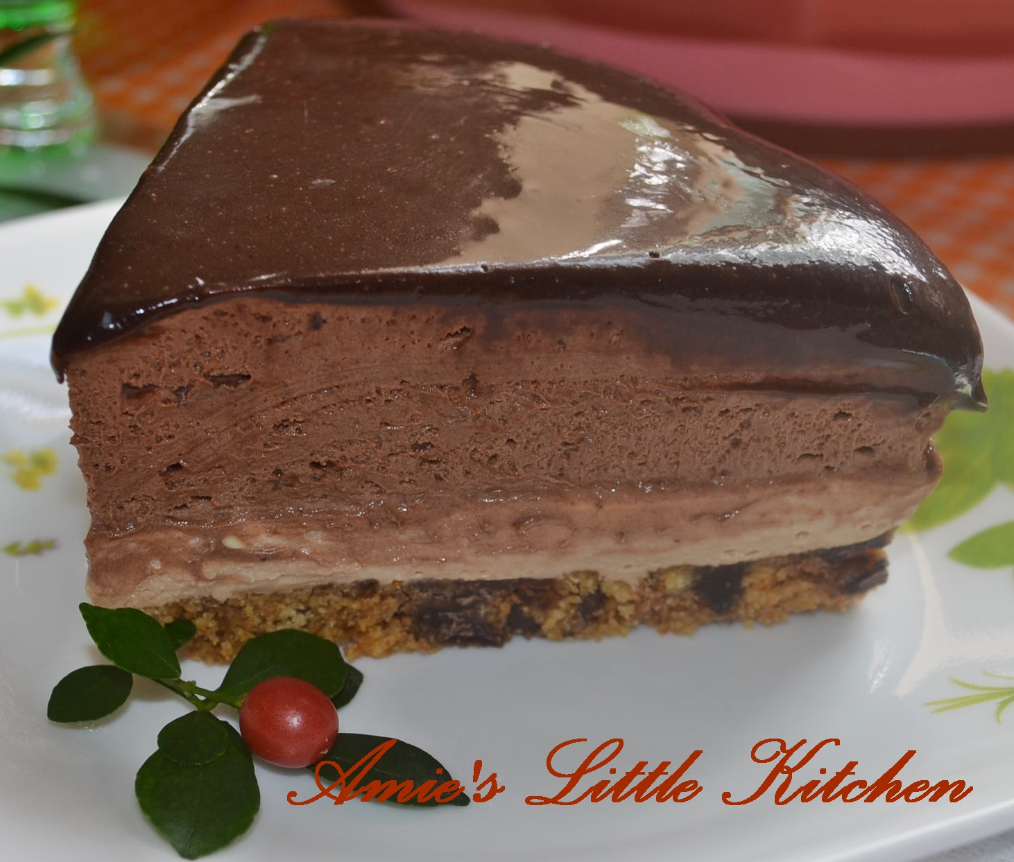 AMIE'S LITTLE KITCHEN: American Brown Cheese Cake