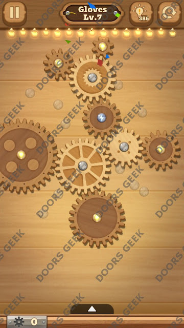 Fix it: Gear Puzzle [Gloves] Level 7 Solution, Cheats, Walkthrough for Android, iPhone, iPad and iPod