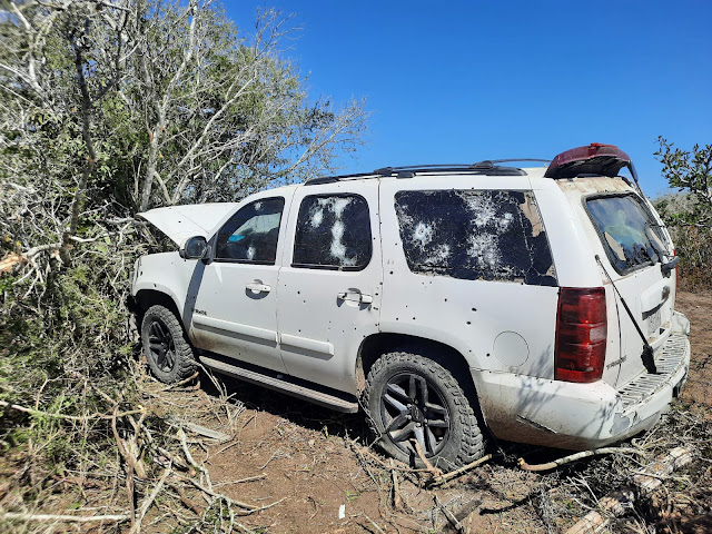 Ya no, ya no, Tengan piedad! , gritaban Sicarios que intentaron emboscar a Policías en Abasolo, Tamaulipas, uno fue abatido