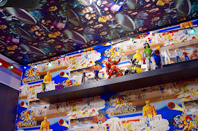 Disney Film and Comic memorabilia in Atomic Burger Bristol 