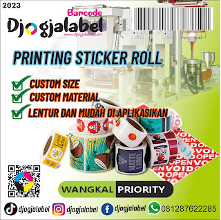 Printing Stiker Label Roll