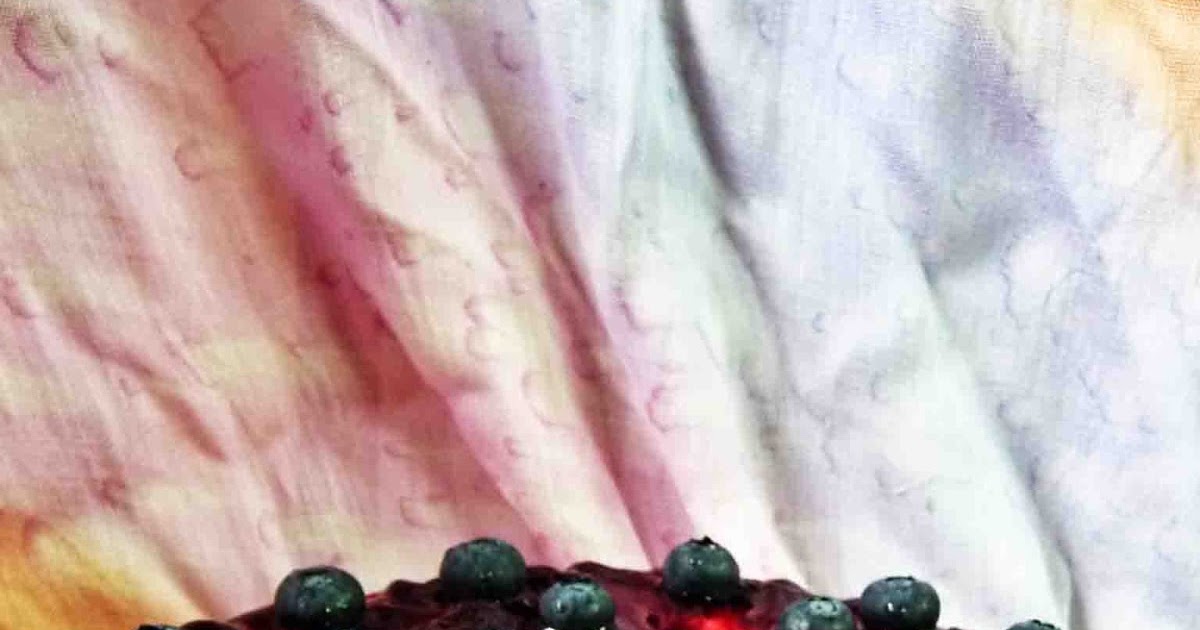 Syapex kitchen: Baked Blueberry Cheese cake (Kek Keju 