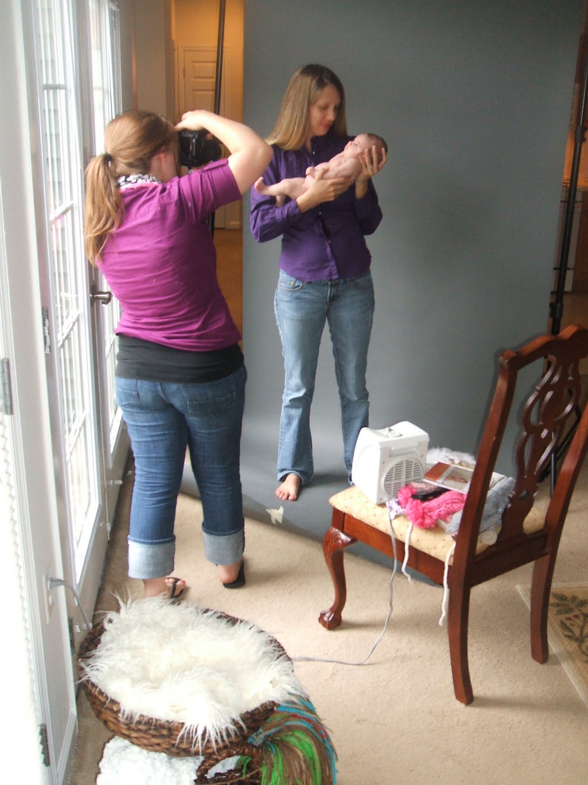 DeAnna McCasland Photography: Behind the scenes of todays newborn shoot