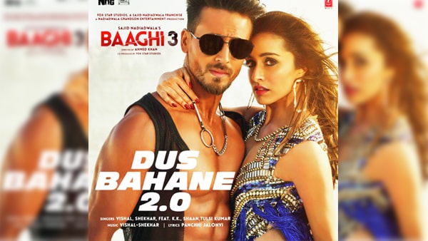 Dus Bahane 2.0 Lyrics - Vishal Dadlani ,Baaghi 3 ,Movie.