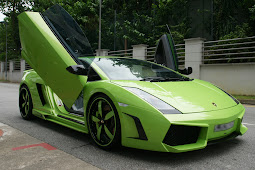 lamborghini gallardo green