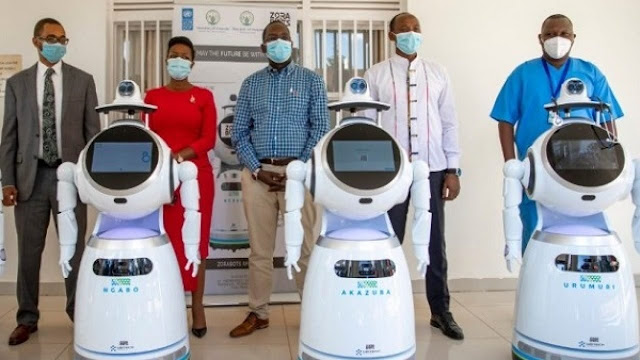 Rwanda Bought robots that can screen ‘150 people per minute’ for Coronavirus