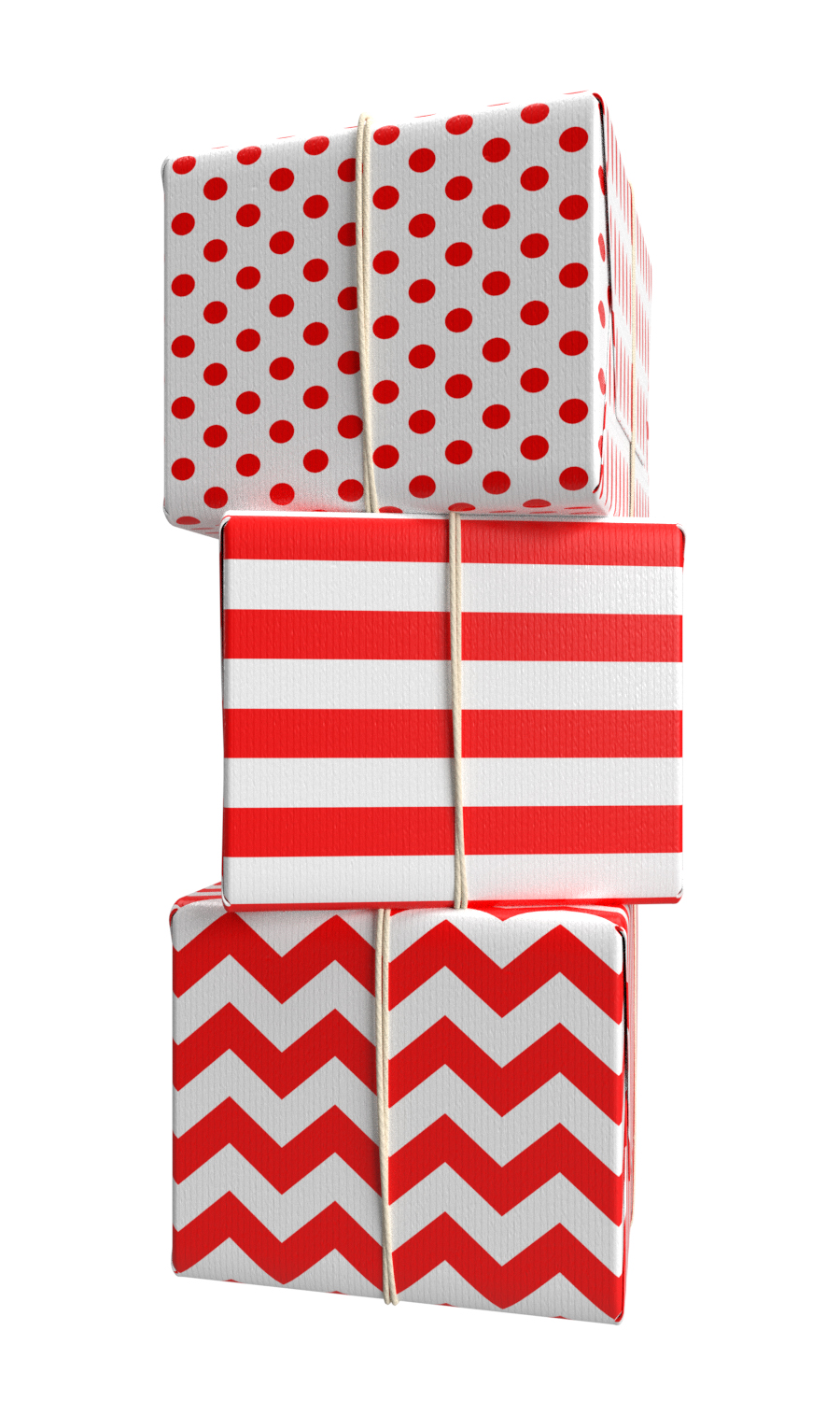 Red and White Wrapping Paper