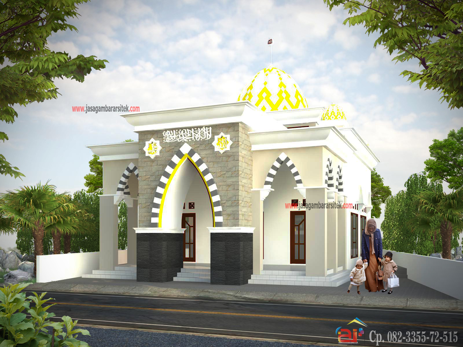 Masjid Minimalis 2021 Layanan Jasa Gambar Arsitek