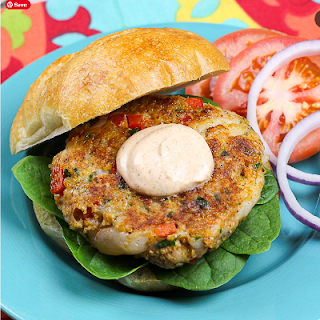 Cajun Shrimp Burger