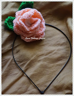free crochet rose motif pattern
