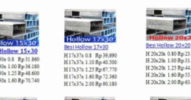  Harga  Besi  Hollow  30 X 90 Soalan l