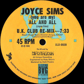 All and All (U.K. Club Remix) - Joyce Sims http://80smusicremixes.blogspot.co.uk