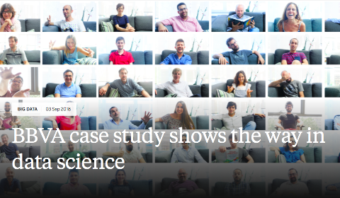 BBVA case study shows the way in data science