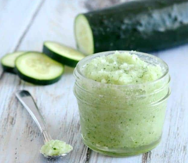 Natural Cucumber  scrub for the face
