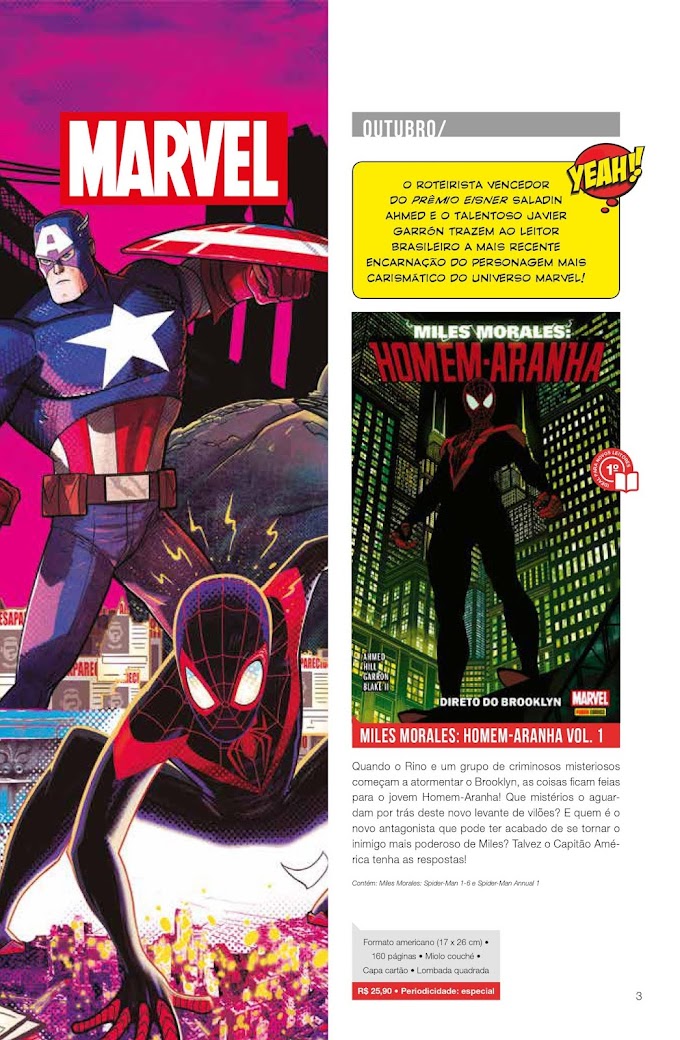 Catálogo Panini Marvel e DC - Outubro-Novembro de 2019