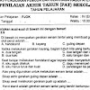 Soal Ulangan Pjok Kelas 4 Semester 2 Kurikulum 2013