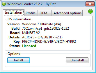 Download Windows Loader 2.2.2 Final 2016 By Daz