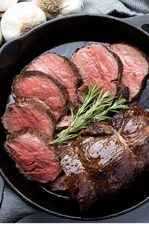 Garlic Brown Butter Roasted Beef Tenderloin