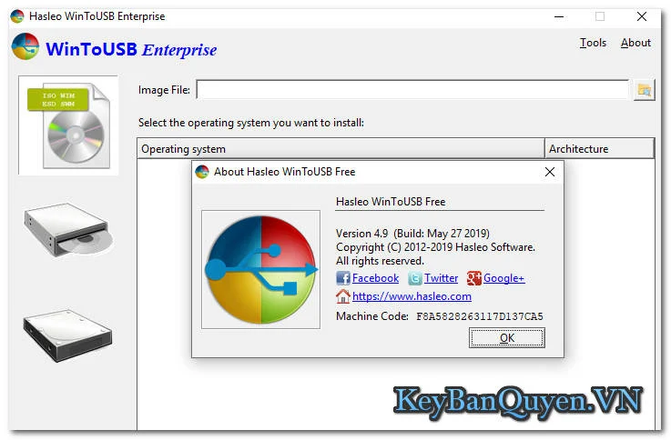 Tải WinToUSB 4.9 Full Key , Phần mềm tạo Windows 7,8 và 10 chạy trực tiếp trên USB .