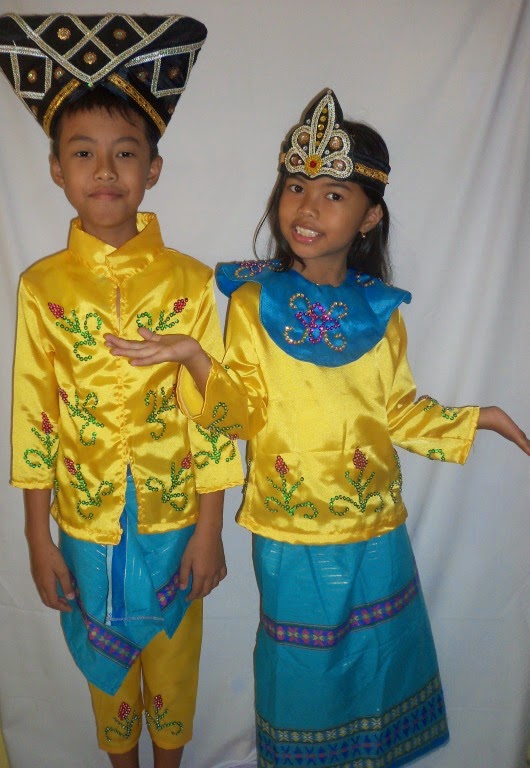 BA-029 Baju adat Sulawesi Selatan | Pakaian Adat Anak