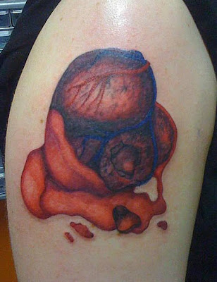 Most Weird Anatomical Tattoo Art Seen On www.coolpicturegallery.net