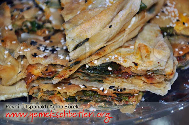 ıspanaklı börek, ıspanaklı açma börek, peynirli ıspanaklı börek, borek nasil açılır, yoreselyemekler, hamurisi tarifler, mayalihamurisleri, 