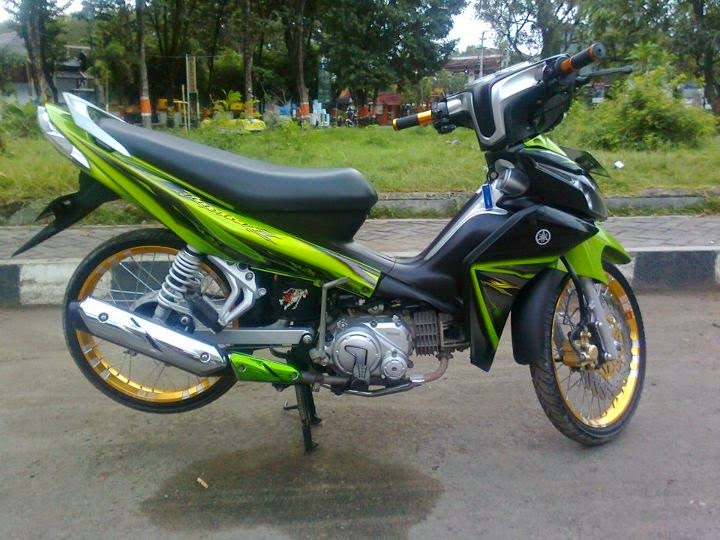  Modif  Motor Jupiter Z Warna Pink Notable v