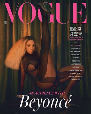 Beyonce 3 covets for british vogue december edition