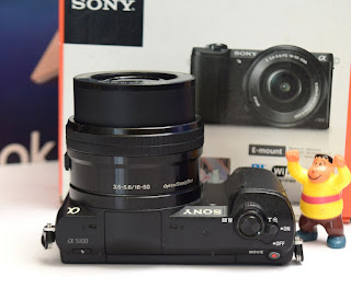 Jual Kamera Mirrorless Sony a5100 Kit 16-50 OSS