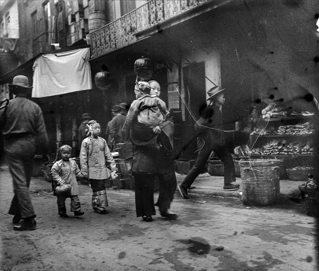 Fotografías antiguas Barrio Chinatown San Fancisco