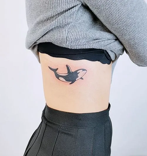 Tatuaje de una orca