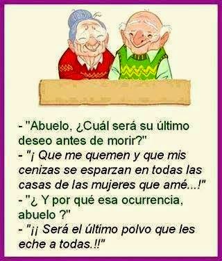 CHISTES DE ANCIANOS - CHISTES DE VIEJITAS Y VIEJITOS via http://fraseschistosos.blogspot.com/