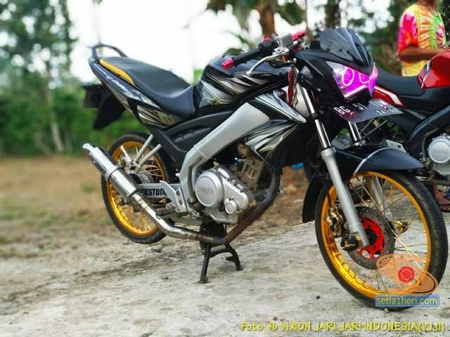 Modifikasi Vixion New dan Old Simple Murah Terbaru Rizkymhd