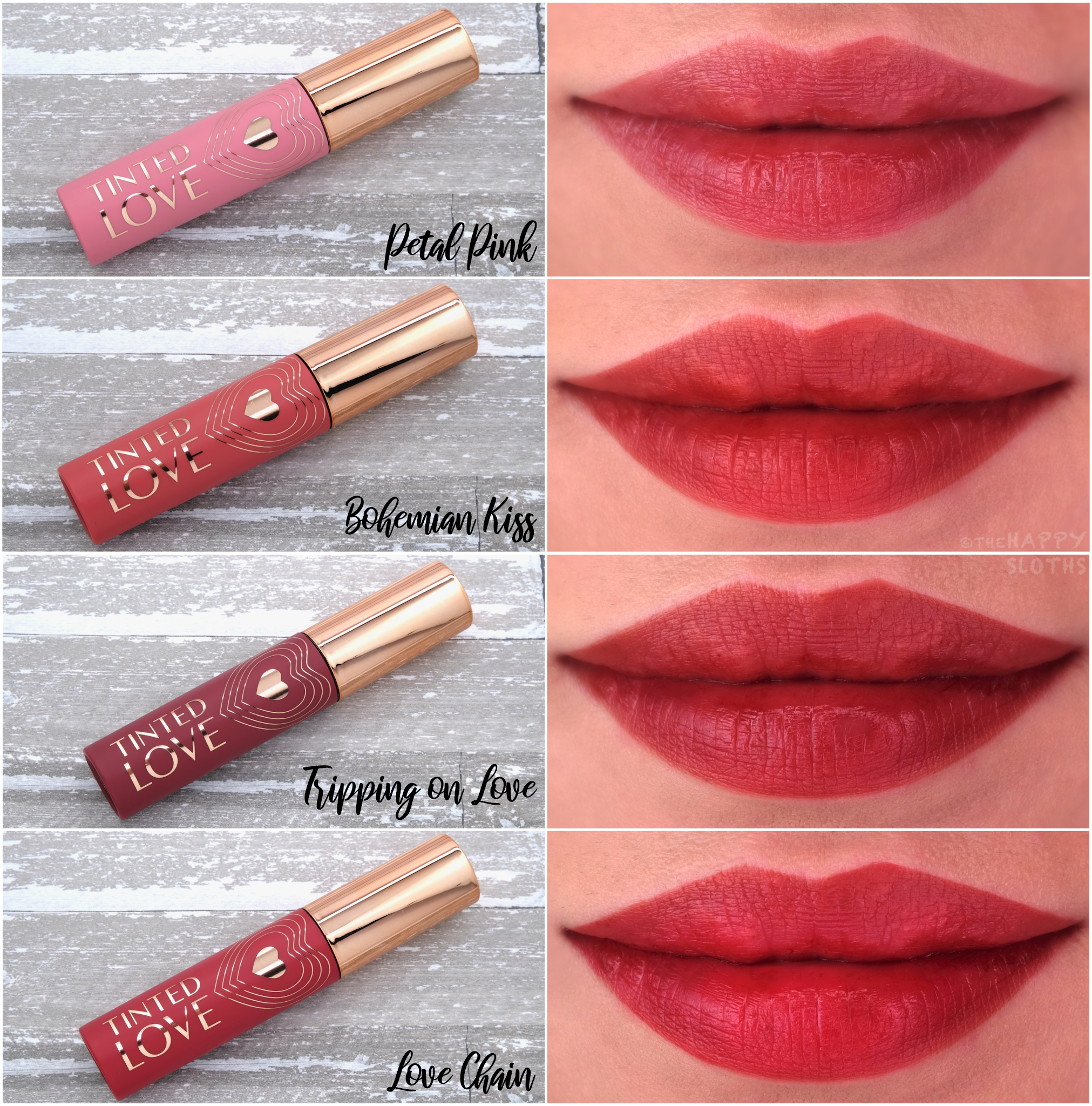 Charlotte Tilbury | Tinted Love Lip & Cheek Tint: Review and Swatches