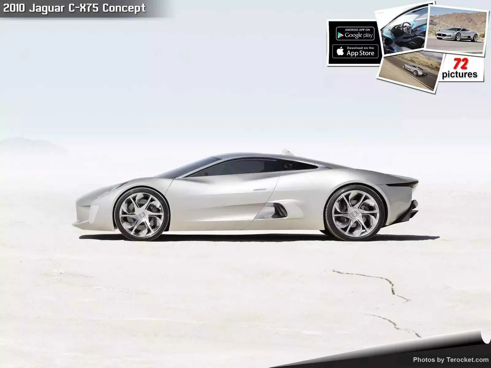 Hình ảnh xe ô tô Jaguar C-X75 Concept 2010 & nội ngoại thất