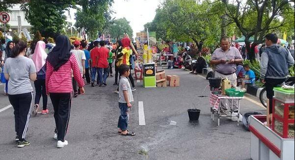 Perhatian! Tanggal 8 Oktober CFD Jalan Sudirman Pekanbaru Ditiadakan Sementara