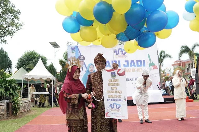 Puncak Peringatan HUT Kota Tebing Tinggi ke-107 Tahun Digelar Cukup Meriah dan Penuh Akrab