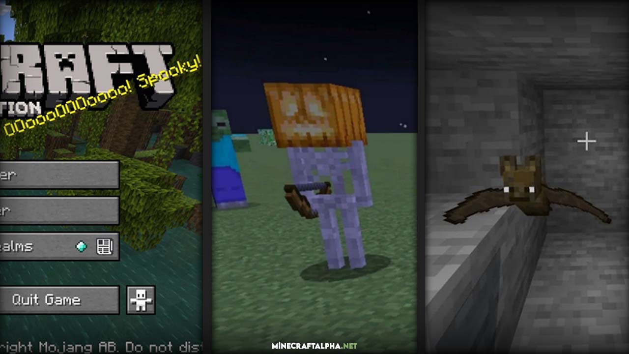 What occurs on Halloween in Minecraft?