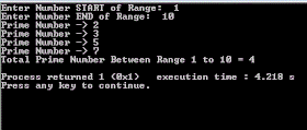 cpp tutorial to find prime numbers in a given range